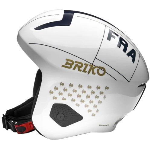 Helmet Briko Volcano 2.0 Graphik France Mips Shiny White - 2025/26