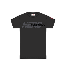 T-shirt Rossignol New Hero Graphic Tee Black - 2024/25
