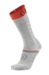 Ski socks Sidas Ski Merino Performance Light Grey/Coral - 2025/26