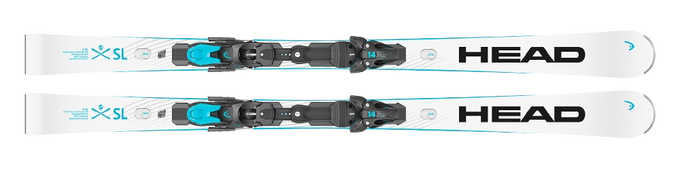 Skis HEAD Worldcup Rebles E-SL RP Evo 14 + Freeflex ST 14 - 2024/25
