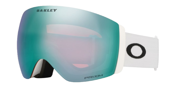 Goggles Oakley Flight Deck Pro L Matte White/Prizm Snow Sapphire Iridium + Additional lens Prizm Snow Iced Iridium - 2025/26