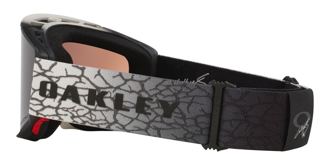 Brille Oakley Flow Scape L Aleksander Kilde Signature/Prizm Snow Black Iridium + Additional lens Prizm Snow Iced Iridium - 2025/26