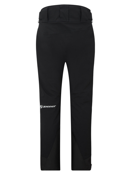 Ski pants Ziener Tewes Full-Zip Junior Teamwear Black - 2025/26