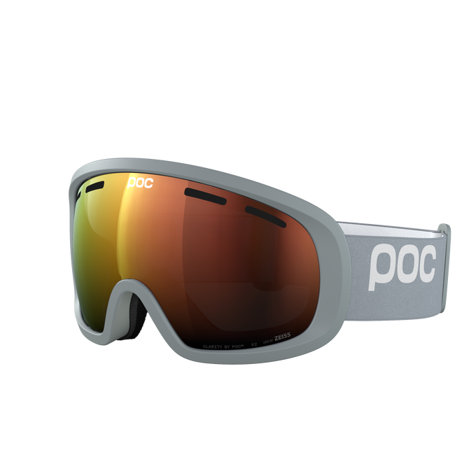 Ski goggles POC Fovea Mid Granite Grey/Partly Sunny Orange - 2025/26