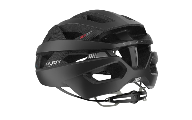 Bike Helmet Rudy Project Rebel Black Matte - 2025