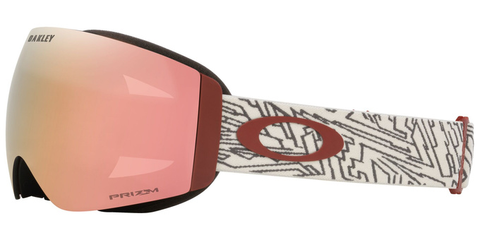 Goggles Oakley Flight Deck Pro M Matte Black/Prizm Rose Gold Iridium + Additional lens Prizm Snow Black Iridium - 2025/26