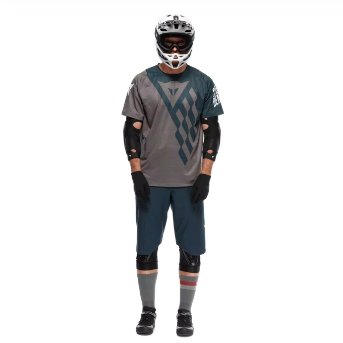 Fahrradtrikot Dainese HgAER Jersey Ss Blue/Grey
