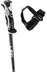 Poles LEKI Bold Lite S Black/Red - 2025/26