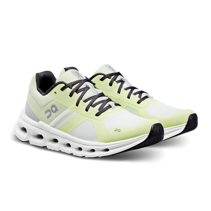 Damen Schuhe On Running Cloudrunner White/Seedling