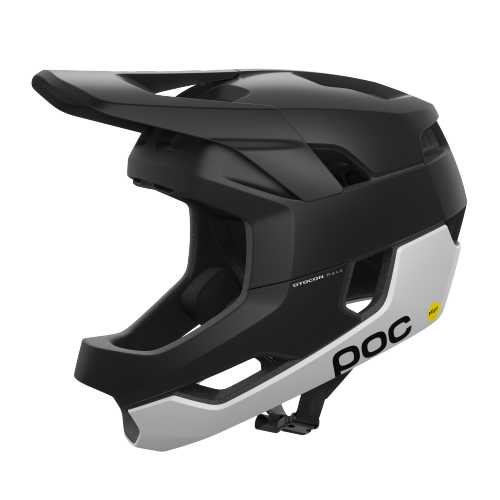 Bicycle helmet POC Otocon Race MIPS Uranium Black/Hydrogen White Matt 2025
