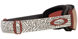Goggles Oakley Flight Deck Pro M Matte Black/Prizm Rose Gold Iridium + Additional lens Prizm Snow Black Iridium - 2025/26