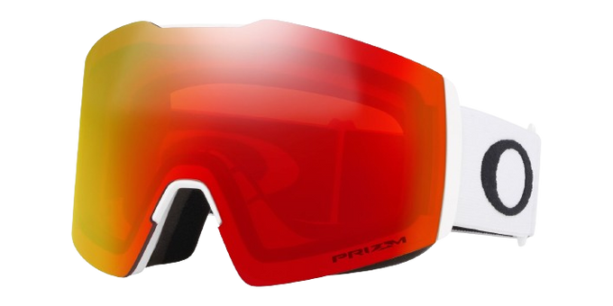 Brille Oakley Fall Line L Matte White/Prizm Snow Torch Iridium - 2025/26