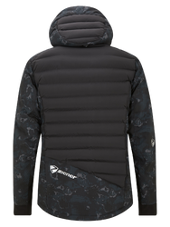 Ski jacket Ziener RCE Coach Jacket Unisex Black Foggy Print - 2024/25