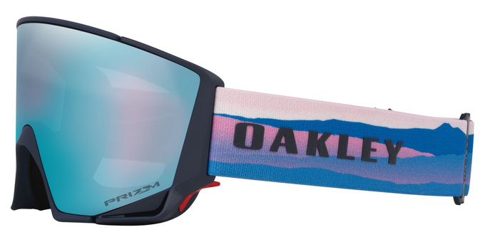 Brille Oakley Flow Scape L Mikaela Shiffrin Signature/Prizm Snow Sapphire Iridium + Additional lens Prizm Snow Iced Iridium - 2025/26