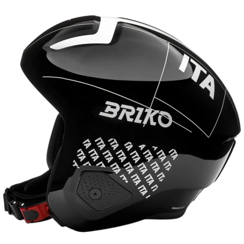 Helm Briko Volcano 2.0 Graphik Italia Mips Shiny Black/White - 2025/26