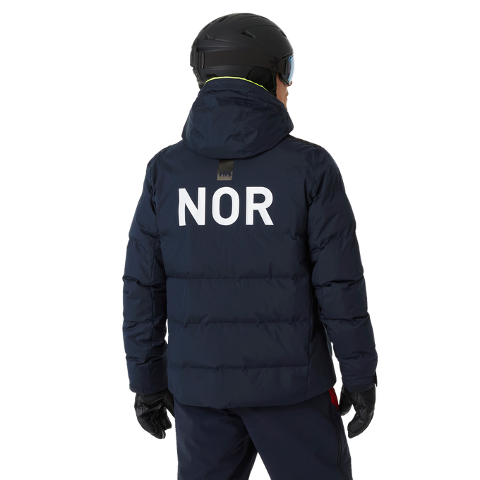 Skijacke Helly Hansen Kvitfjell Race Puffy Jacket Navy NSF Team - 2024/25