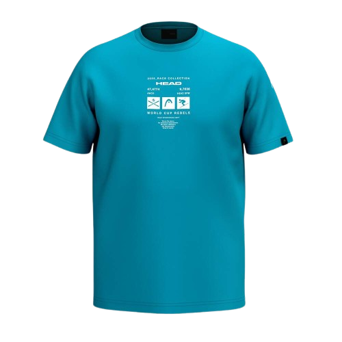 HEAD WCR T-Shirt Men Blue - 2025/26