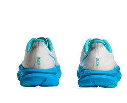Man Schuhe Hoka Mach 6 White/Skyward Blue