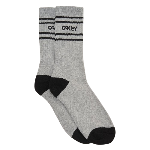 Socken Oakley Icon B1B Socks 2.0 New Granite HTHR/Black