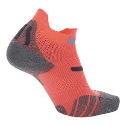 Outdoor Socks UYN Woman Run 2in Socks Coral Fluo/Anthracite