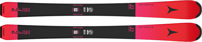 Skis Atomic Redster J2 100-120 Red Tension/Black - 2025/26