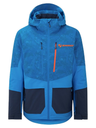 Ski jacket Ziener Trivor Man Padded Blue Foggy Print Dark Navy - 2025/26
