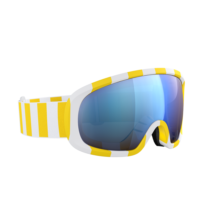 Skibrille POC Fovea Mid Jaune/Blanc/Partly Sunny Blue - 2025/26