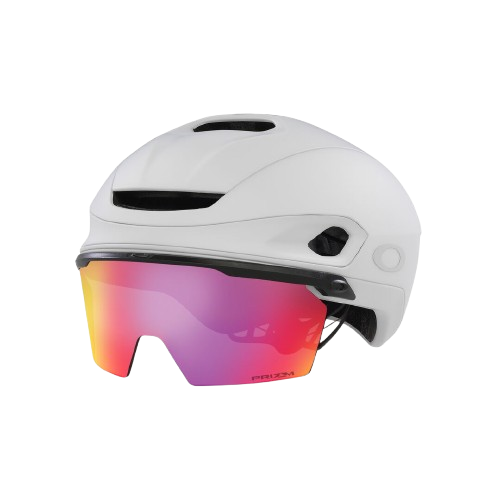 Fahrradhelm Oakley ARO7 Road EU Matte White/Prizm Road - 2025