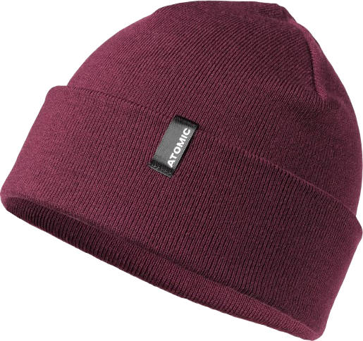 Mütze Atomic Alps Rolled Cuff Beanie Maroon – 2025/26