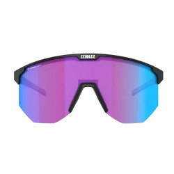 Sonnenbrille BLIZ Hero Matt Black/Violet Blue