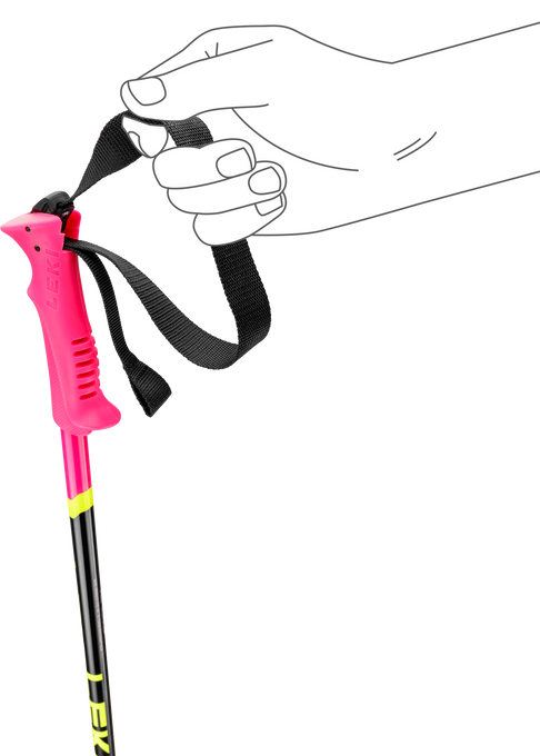 Poles LEKI Racing Kids Pink - 2025/26