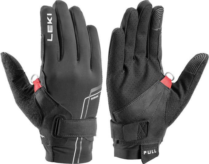 Handschuhe LEKI Nordic Move Shark White - 2024