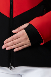 Kurtka narciarska Descente Shoulder Shirring Jacket Electric Red - 2024/25