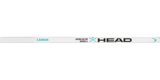 Ski poles HEAD Worldcup Rebels Carbon White - 2025/26