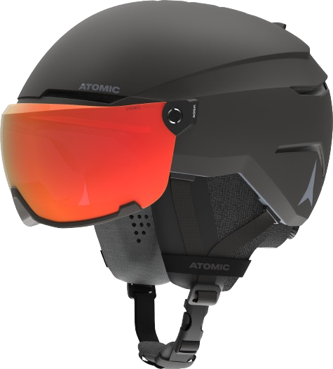 Skihelm Atomic Savor Visor Photo Black – 2025/26
