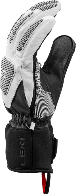 Gloves LEKI Griffin Pro 3D White/Black - 2025/26