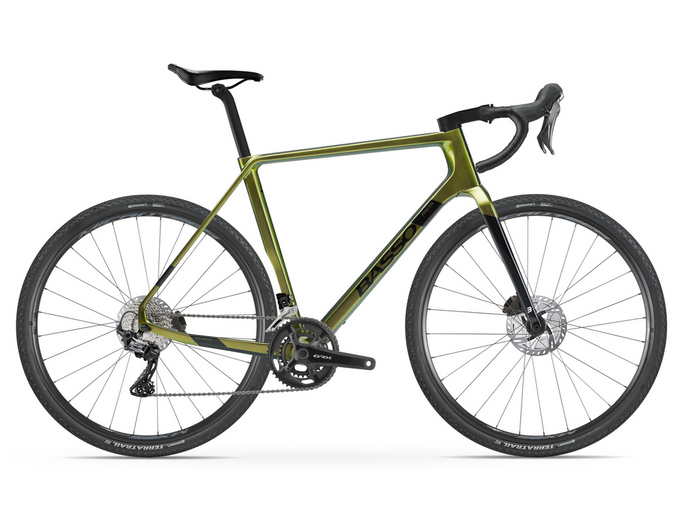 Gravel bike BASSO Palta GRX 800 2x11 Poseidon/Microtech MX25 - 2023