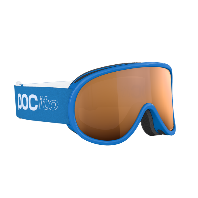 Brille POC Pocito Retina Fluorescent Blue/Partly Sunny Light Orange - 2025/26