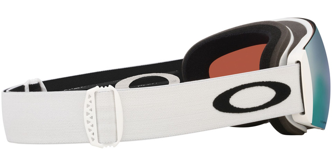 Goggles Oakley Flight Deck Pro M Matte White/Prizm Snow Sapphire Iridium + Additional lens Prizm Snow Iced Iridium - 2025/26