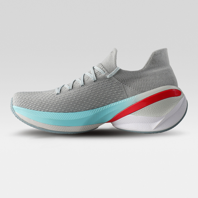 Shoes UYN Lockie Man Shoes Turquoise Sole Silver