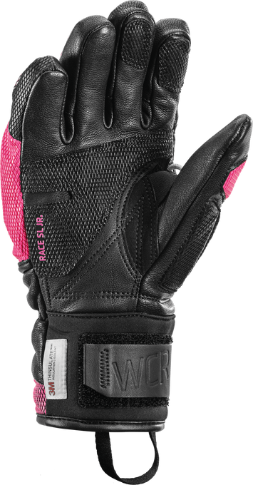 Gloves LEKI WCR Venom 3D Junior Pink - 2025/26