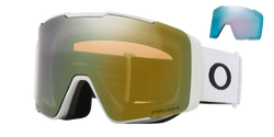 Goggles Oakley Line Miner Pro L Matte White Prizm Sage Gold + spare lenses Prizm Sapphi - 2024/25